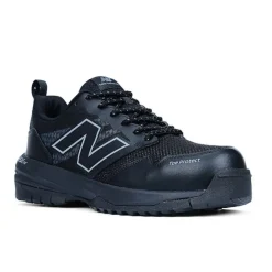 Work Shoes For Men*XLfeet Inc. New Balance Mens Quikshift Work Shoe - Composite Toe EH - Black/Black