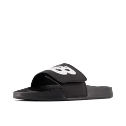 Slides|Adjustable Strap Sandals*XLfeet Inc. New Balance 200 v2 Adjustable Slide - Black/White