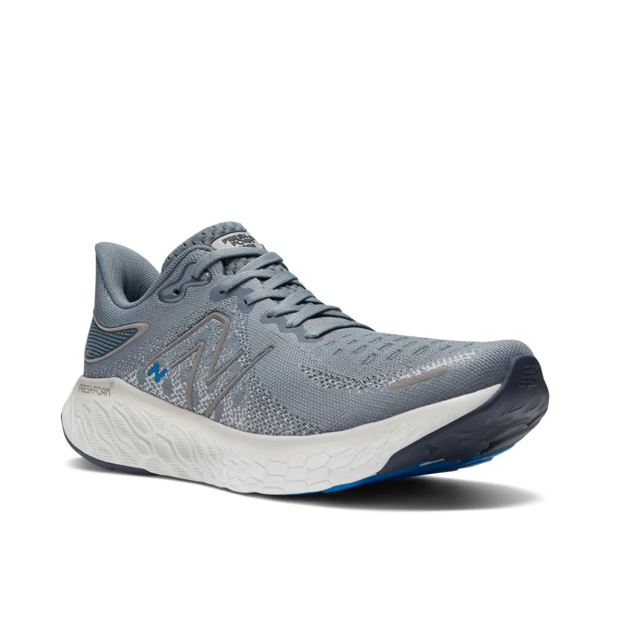 Walking Shoes|Athletic Shoes For Men*XLfeet Inc. New Balance 1080v12 Fresh Foam X - Steel / Serene Blue