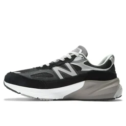 Athletic Shoes For Men*XLfeet Inc. New Balance 990v6 Men's Running Shoe - Black/White