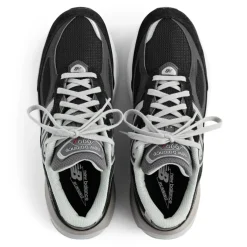 Athletic Shoes For Men*XLfeet Inc. New Balance 990v6 Men's Running Shoe - Black/White
