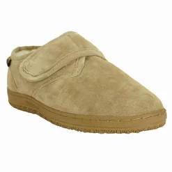 Slippers*XLfeet Inc. Old Friend Adjustable Closure Bootee - Chestnut