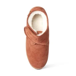 Slippers*XLfeet Inc. Old Friend Mens Adjustable Closure Bootee