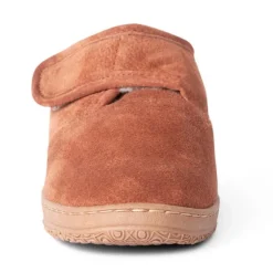 Slippers*XLfeet Inc. Old Friend Mens Adjustable Closure Bootee