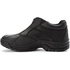Zipper Shoes|Rubber And Insulated Boots*XLfeet Inc. Propet Blizzard Ankle Zip - Black