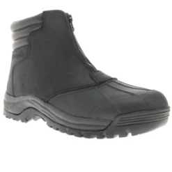 Rubber And Insulated Boots*XLfeet Inc. Propet Blizzard Mid Zip - Black