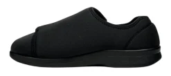Slippers*XLfeet Inc. Propet Cush'N Foot Black Slipper