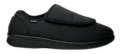 Slippers*XLfeet Inc. Propet Cush'N Foot Black Slipper