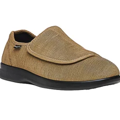 Slippers*XLfeet Inc. Propet Cush'N Foot - Sand Corduroy