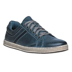 Walking Shoes|Urban Shoes*XLfeet Propet Lucas Men’s Navy Shoes