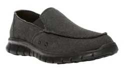 Walking Shoes|Slip-On Shoes*XLfeet Propet McLean - Men’s Wide Fit Black Slip-on Shoes