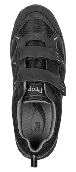 Walking Shoes*XLfeet Propet Men’s Connelly Strap Walking Shoe Black