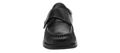 Walking Shoes|Dress Shoes And Boots*XLfeet Inc. Propet Men’s Preferred Pucker Moc Black Strap Shoe