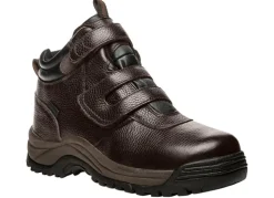 Walking Shoes|Waterproof Hiking Boots For Men*XLfeet Inc. Propet Preferred Cliff Walker Strap - Brown