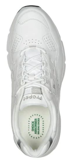 Walking Shoes*XLfeet Inc. Propet Preferred Stability Walker - White Shoes