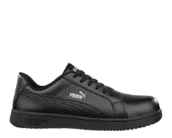 Work Shoes For Men*XLfeet Puma Iconic Low Black Shoes