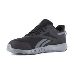 Work Shoes For Men*XLfeet Inc. Reebok Flexagon Force XL Composite Toe, EH Work Shoe - Black/Gray