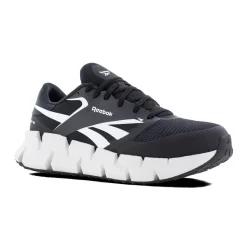 Work Shoes For Men*XLfeet Reebok FloatZig Composite Toe Athletic Work Shoe - Black / White