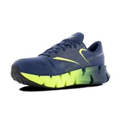 Work Shoes For Men*XLfeet Inc. Reebok FloatZig Composite Toe Athletic Work Shoe - Blue / Lime