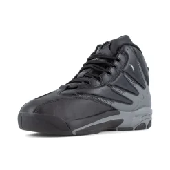 Work Shoes For Men*XLfeet Reebok The Blast Work RB9406 - Mens High Top Work Sneaker - Black/Dark Grey