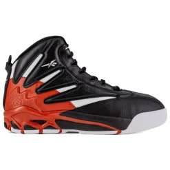 Work Shoes For Men*XLfeet Reebok The Blast Work RB9401 - Mens High Top Work Sneaker - Black/Red/White