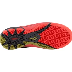Work Shoes For Men*XLfeet Inc. Reebok The Blast Work RB9400 - Mens High Top Work Sneaker - Black/Red