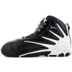 Work Shoes For Men*XLfeet Inc. Reebok The Blast Work RB9402 - Mens High Top Work Sneaker - Black/White