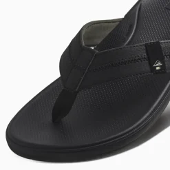 Flip Flops*XLfeet Reef Mens Cushion Phantom 2.0 - Black