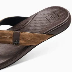 Flip Flops*XLfeet Reef Mens Cushion Phantom 2.0 - Brown/Tan