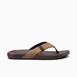 Flip Flops*XLfeet Reef Mens Cushion Phantom 2.0 - Brown/Tan