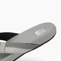 Flip Flops*XLfeet Reef Mens Cushion Phantom 2.0 - Grey/Grey