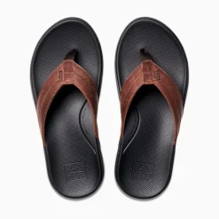 Flip Flops*XLfeet Reef Mens Cushion Phantom 2.0 LE - Brown/Black
