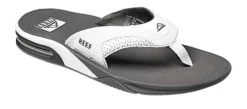 Flip Flops*XLfeet Inc. Reef Mens Fanning - Grey/White