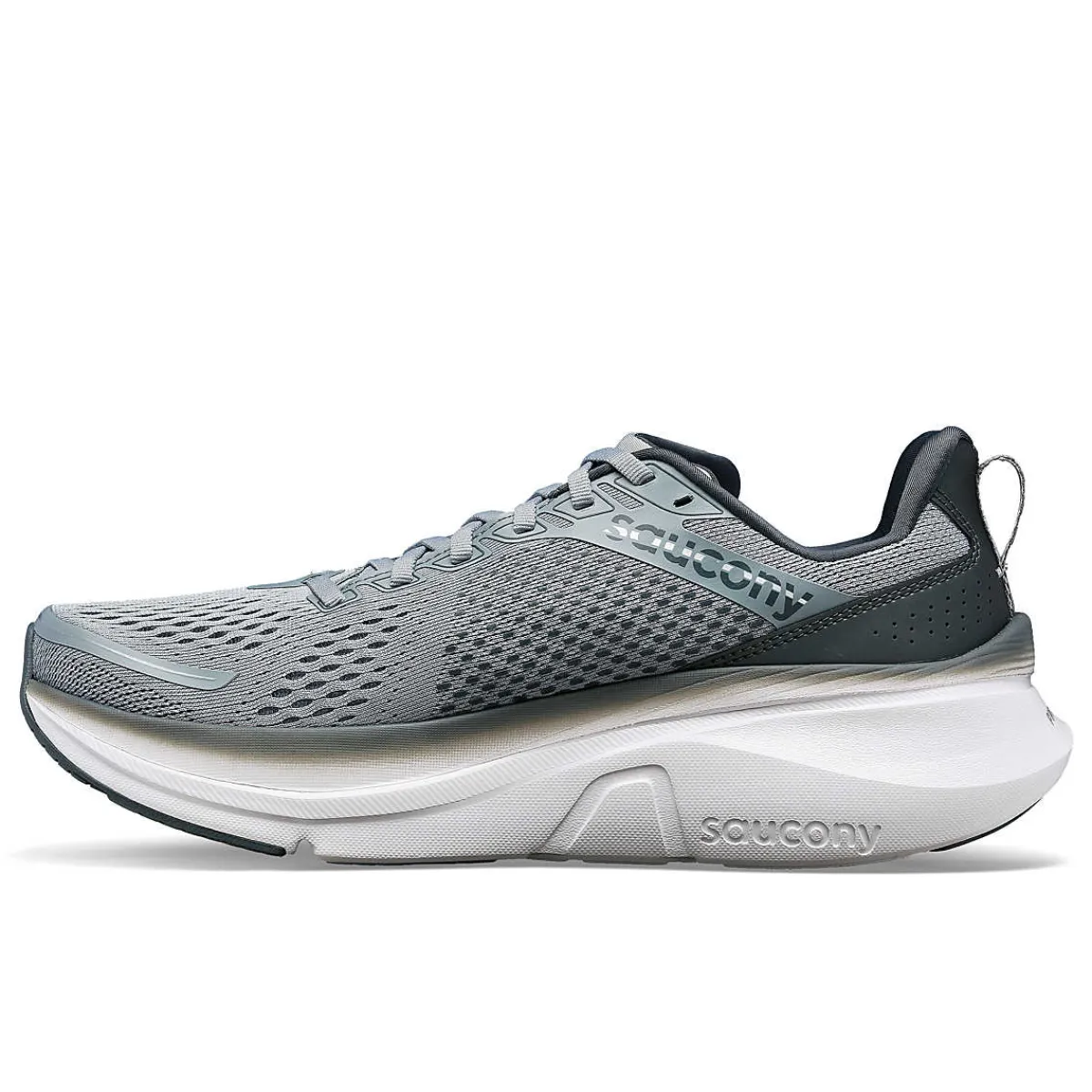 Walking Shoes|Athletic Shoes For Men*XLfeet Inc. Saucony Guide 17 Extra Wide Mens Running Shoe - Flint Shadow