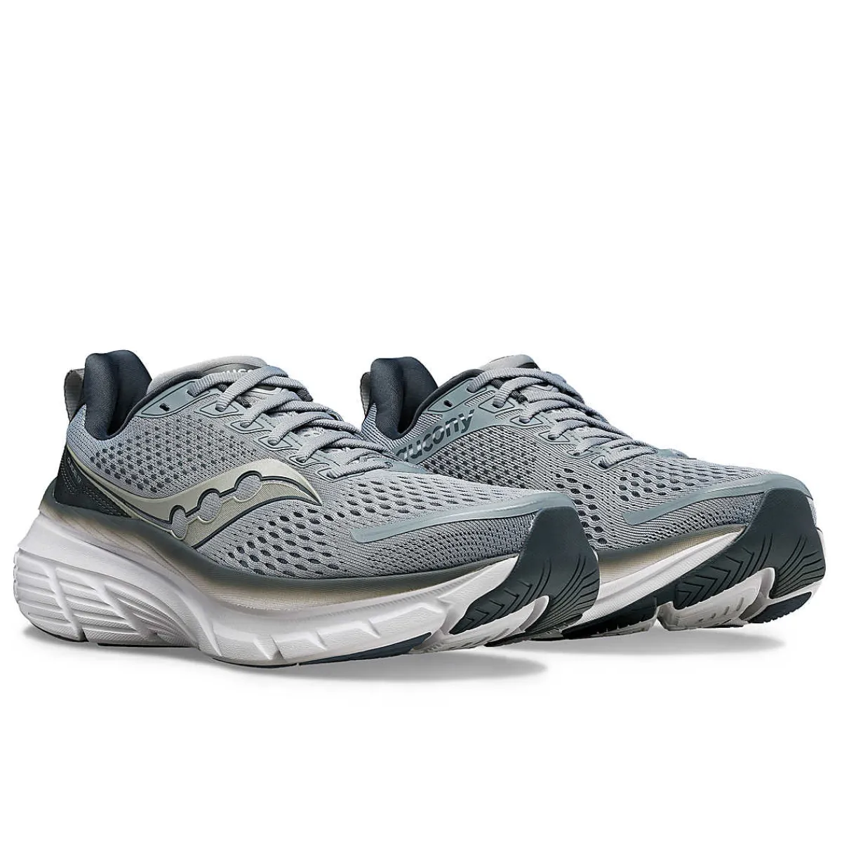 Walking Shoes|Athletic Shoes For Men*XLfeet Inc. Saucony Guide 17 Extra Wide Mens Running Shoe - Flint Shadow