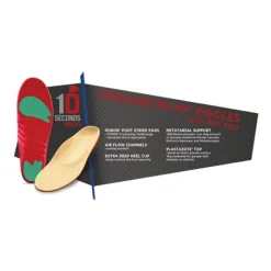 Shoe Care And Accessories|Funny Tee Shirts*XLfeet Inc. 10 Seconds Pressure Relief Arch Support with Met Pad