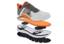 Walking Shoes|Athletic Shoes For Men*XLfeet Inc. Spira Men's CloudWalker - Black / White