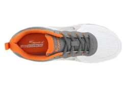 Walking Shoes|Casual Shoes*XLfeet Inc. Spira Men's CloudWalker - White / Dark Grey / Orange