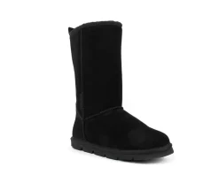 Slippers*XLfeet Inc. SuperLamb Mens Argali Ram 11 inch Boots - Black