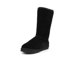 Slippers*XLfeet Inc. SuperLamb Mens Argali Ram 11 inch Boots - Black