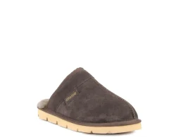 Slippers*XLfeet Inc. SuperLamb Mens Khulan Slipper - Chocolate