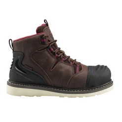 Composite Toe Boots|Work Boots*XLfeet Inc. The Avenger 7506 Wedge 6” Waterproof Carbon Nanofiber Toe Boot