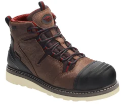 Composite Toe Boots|Work Boots*XLfeet Inc. The Avenger 7506 Wedge 6” Waterproof Carbon Nanofiber Toe Boot