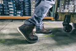 Composite Toe Boots|Work Boots*XLfeet Inc. The Avenger 7506 Wedge 6” Waterproof Carbon Nanofiber Toe Boot