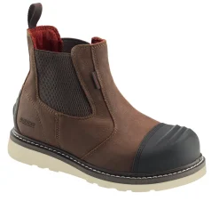 Slip-On Work Boots|Work Boots*XLfeet Inc. The Avenger 7505 Wedge 6” Waterproof Carbon Nanofiber Toe Romeo