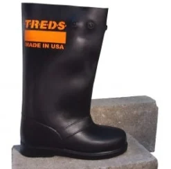 Rubber And Insulated Boots|Funny Tee Shirts*XLfeet Inc. TREDS 17” Rubber Concrete Boot, Overboot