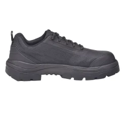 Work Shoes For Men*XLfeet Inc. Wide Load 290BSC Composite Safety Toe Laced Work Shoe - Black