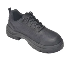 Work Shoes For Men*XLfeet Inc. Wide Load 290BSC Composite Safety Toe Laced Work Shoe - Black