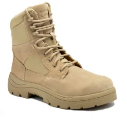Work Boots|Hunting Boots*XLfeet Inc. Wide Load 790SZN - 8inch Sand Soft Toe Zip / Lace Up Boot