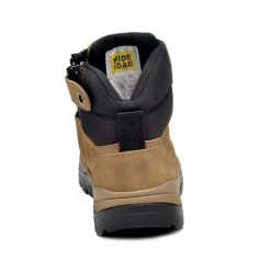 Hiking Boots For Men*XLfeet Inc. Wide Load 590TZN - 6inch Taupe Soft Toe Zip / Lace Up Boot